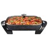 The Rock By Starfrit THE ROCK by Starfrit 12-Inch x 15-Inch 1,200-Watt Extra-Large Electric Skillet with Glass Lid 024401-002-0001
